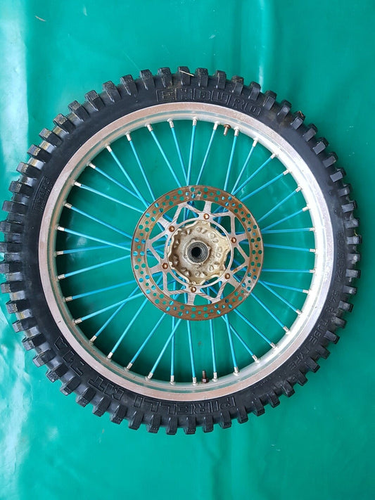 Roue avant complète avec pneu ok 400 WRF 1998