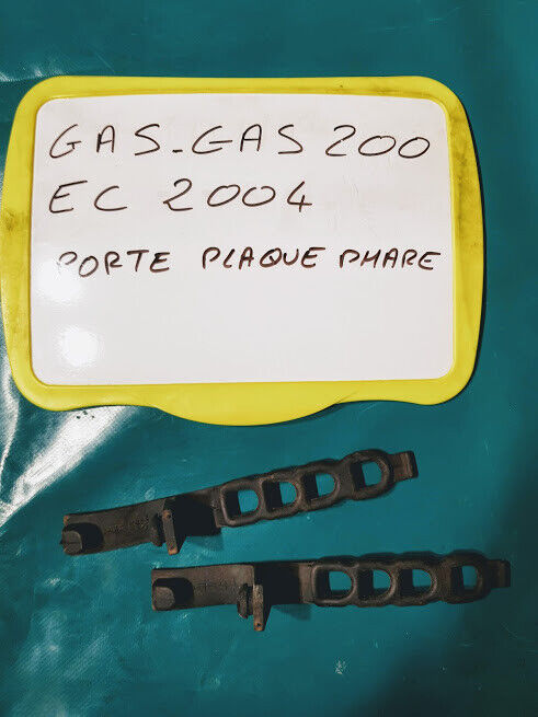 Tendeurs caoutchouc porte plaque phare HEBO GAS GAS 200 EC de 2004