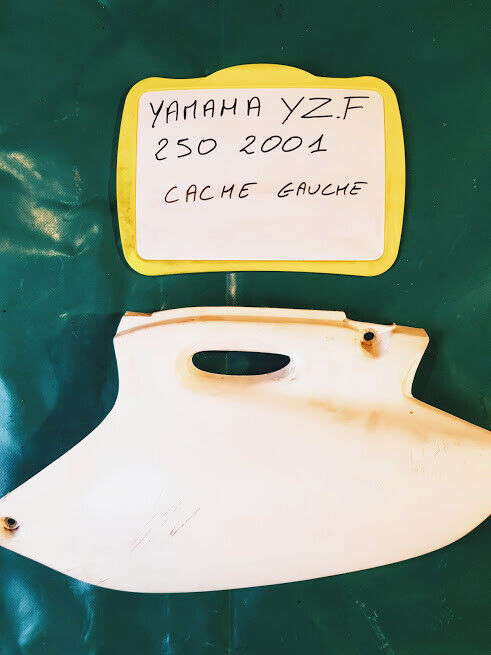 Cache plastique côté gauche YAMAHA 250 YZF de 2001
