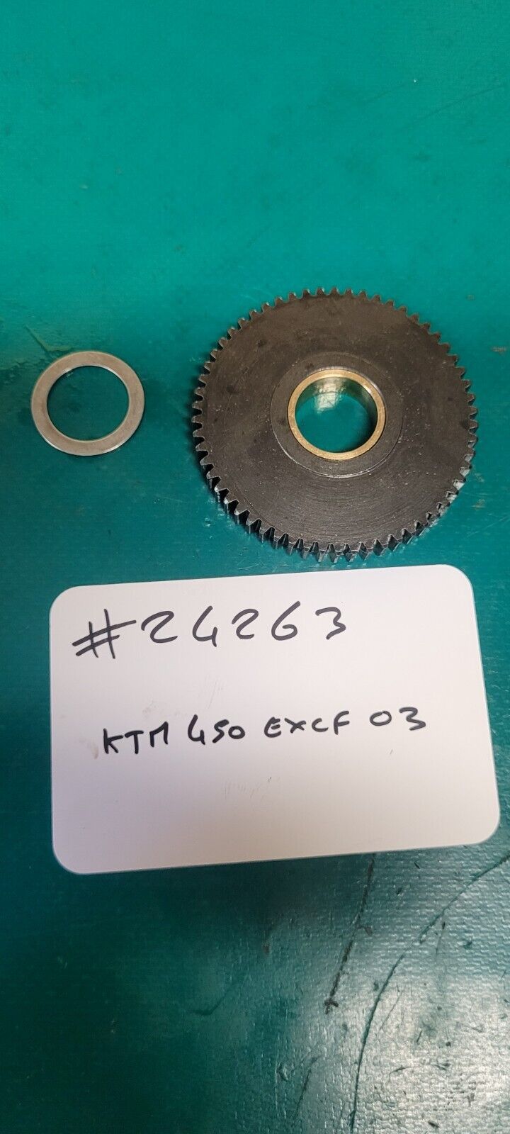 Pignon Renvoi Demarreur Vers Vilebrequin KTM 450 EXCF 2003 (24263)