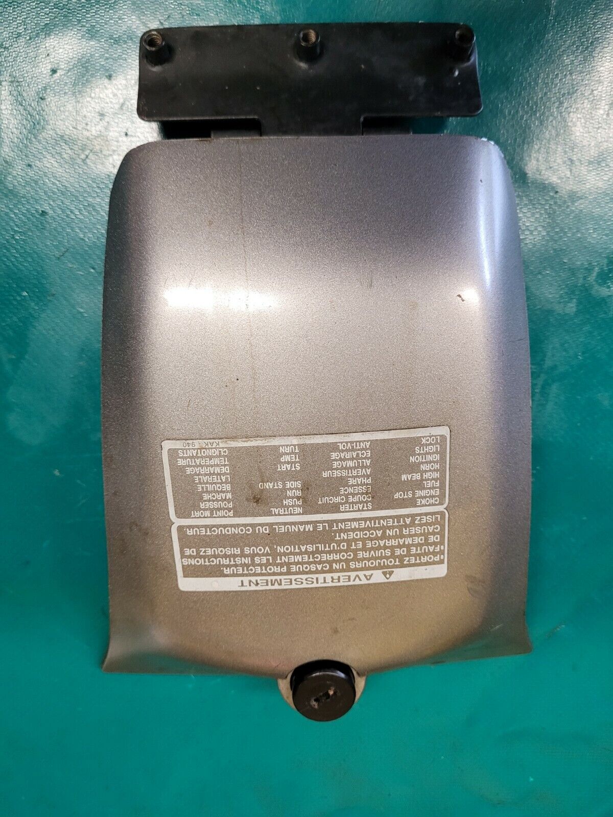 Cache trappe de réservoir 125 Honda transcity NX 1997