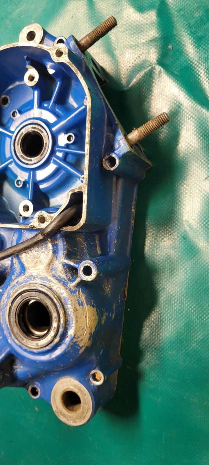 Carter Moteur Côté Allumage Suzuki 125 rm 1987 Type Rf13a (Rf #23333)