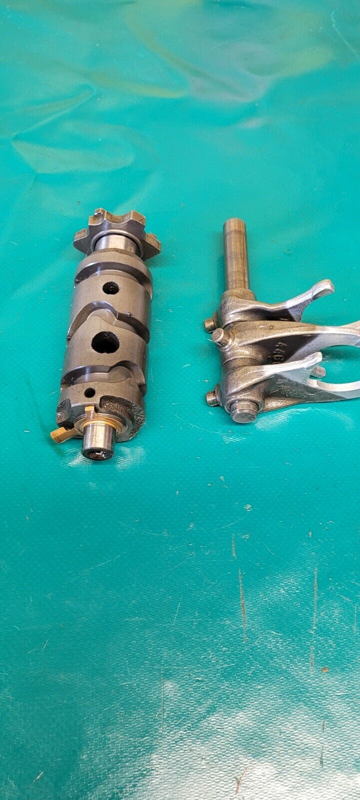 Kit fourchette de sélection et barillet 125 Honda transcity NX 1997
