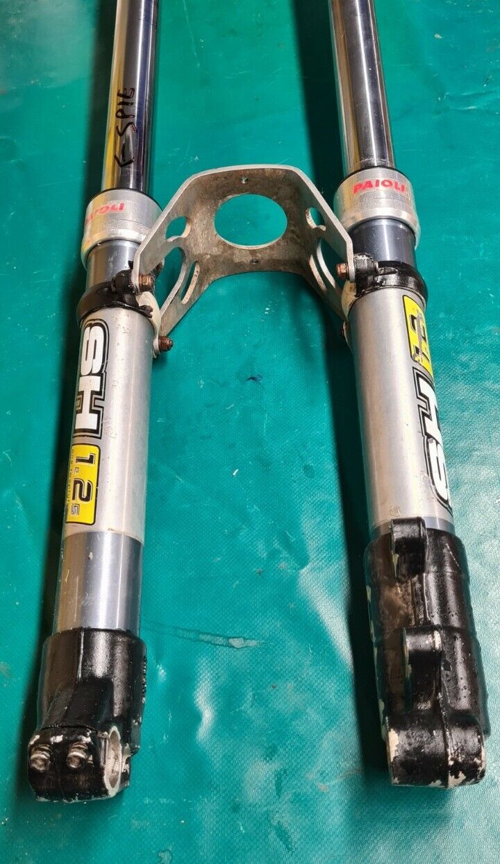 Fourche PAIOLI avec support gb (prévoir spies) SHERCO 125 trial 2003 (code pe)