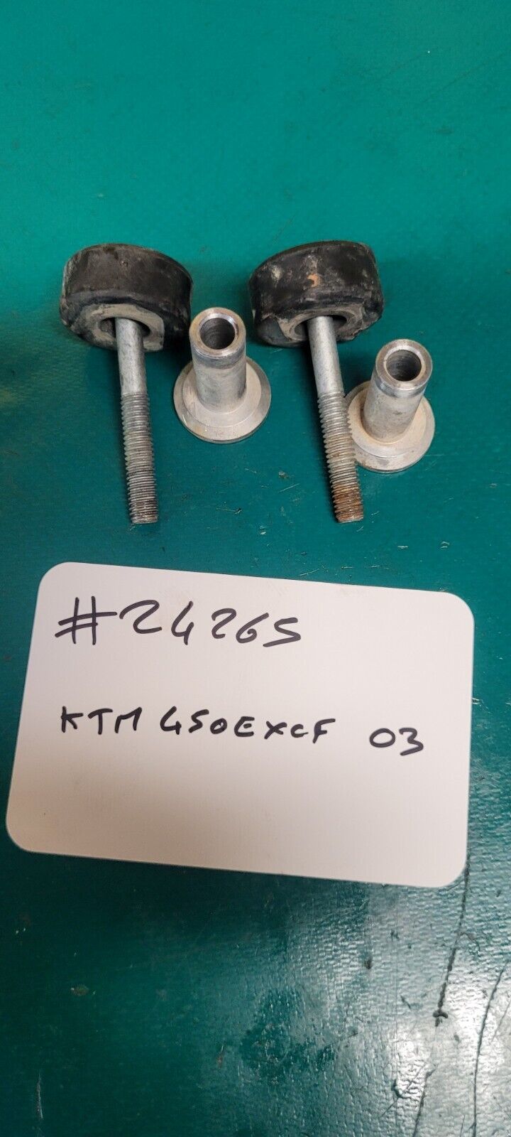 Silent Blocs Supports De Reservoir KTM 450 EXCF 2003 (24265)