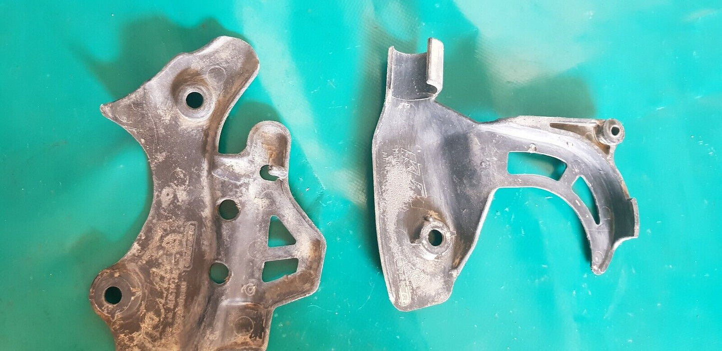 Paire de Caches protège cadre KTM 400 exc F 2002