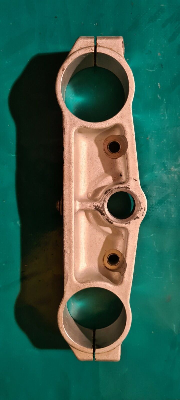 Tes de fourche supérieur aluminium taille dans la masse 125 EC gasgas 2002