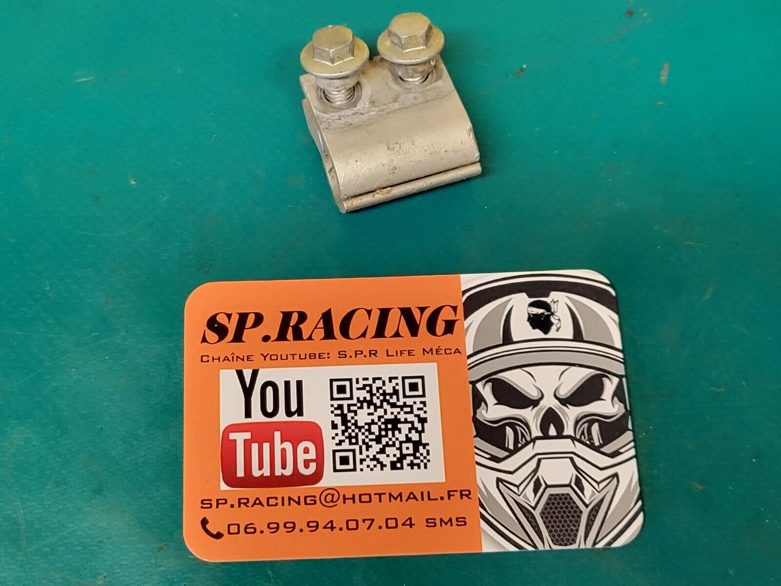 Pince De Flexible Avant Sur Fourche Honda 250 CRF 2011 (#23459)