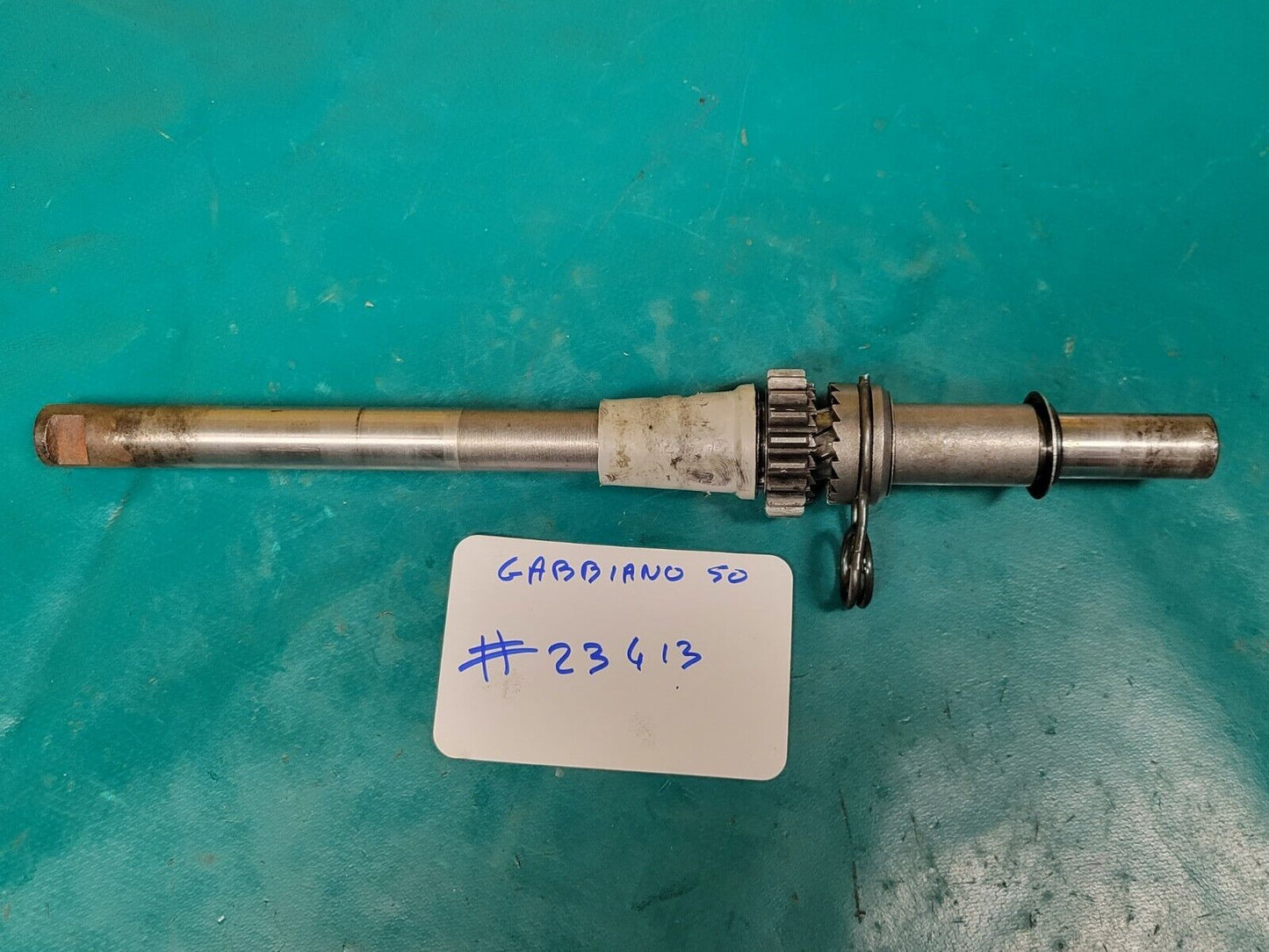 Arbre De Sortie De Boîte Vers Pédales 50 Gabbiano 1973 Minarelli (#23413)