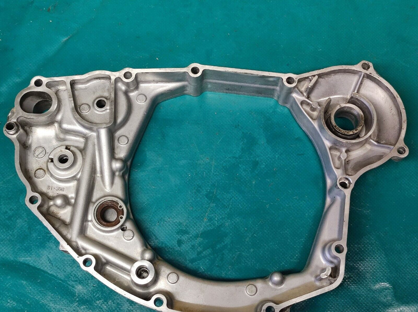 Carter creux côté kick et embrayage 450 Suzuki RMZ 2005