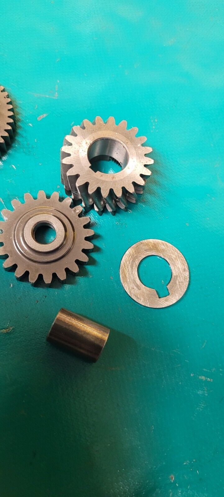 Kit Engrenage Pignonnerie Côté Embrayage HYOSUNG GV 125 Aquila 06 (23762)