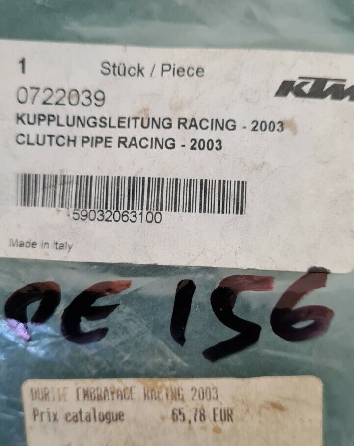 Flexible d'embrayage ktm exc 2003 (code PE156)