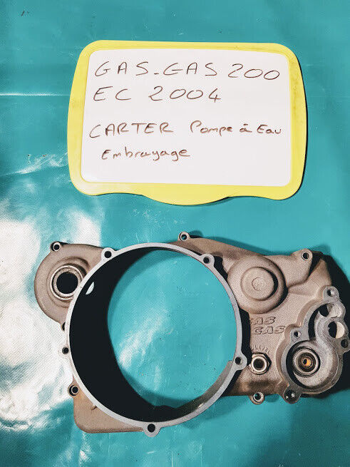 Demi carter côté embrayage pompe à eau ME25632001 GAS GAS 200 EC de 2004