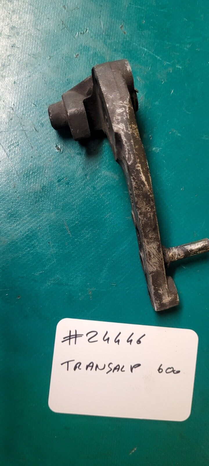 Patte De Fixation D'étrier Avant Nissin 600 Transalp 1993 (#24446 )