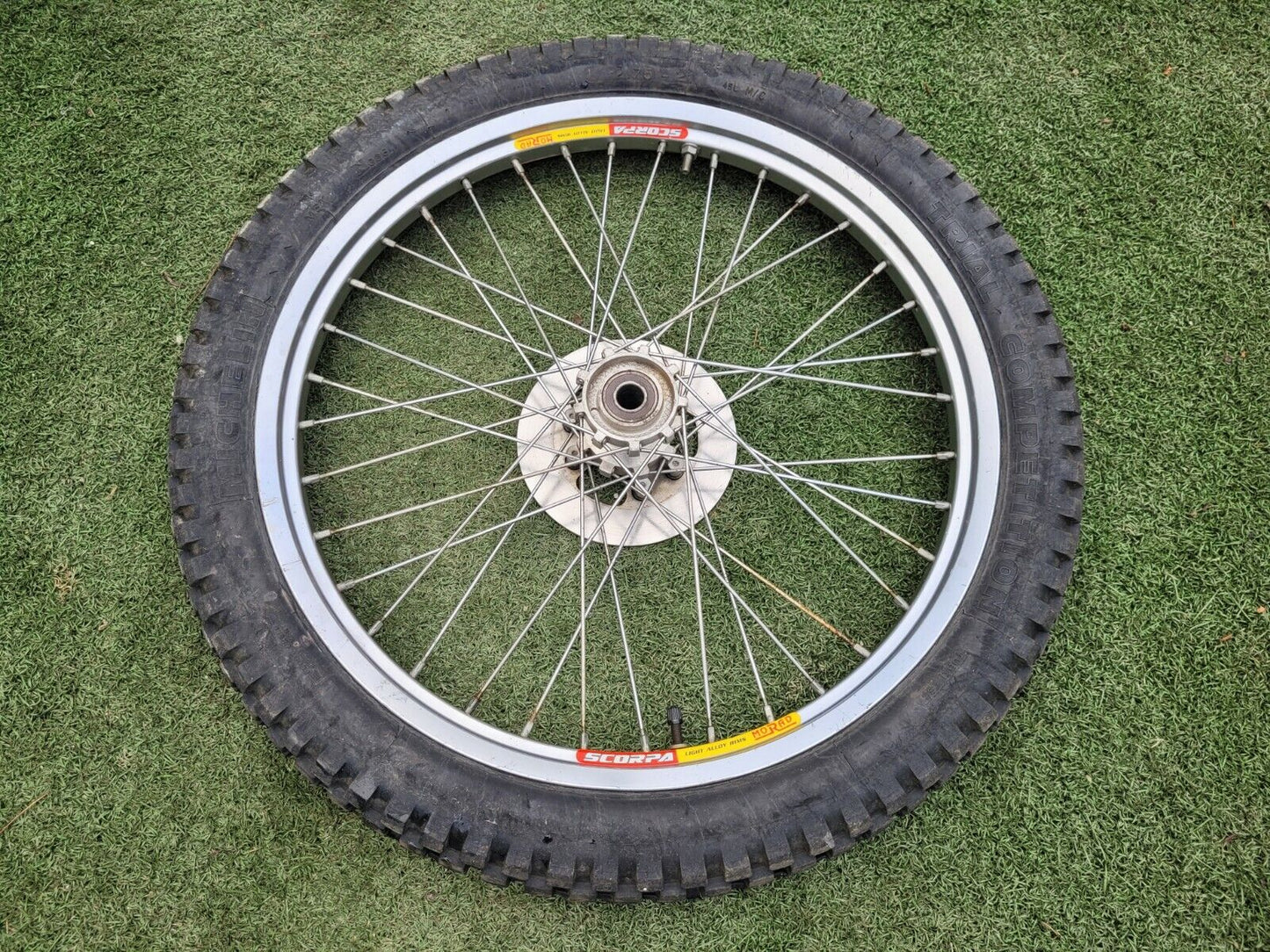 Roue avant complète scorpa 280 easy 1998