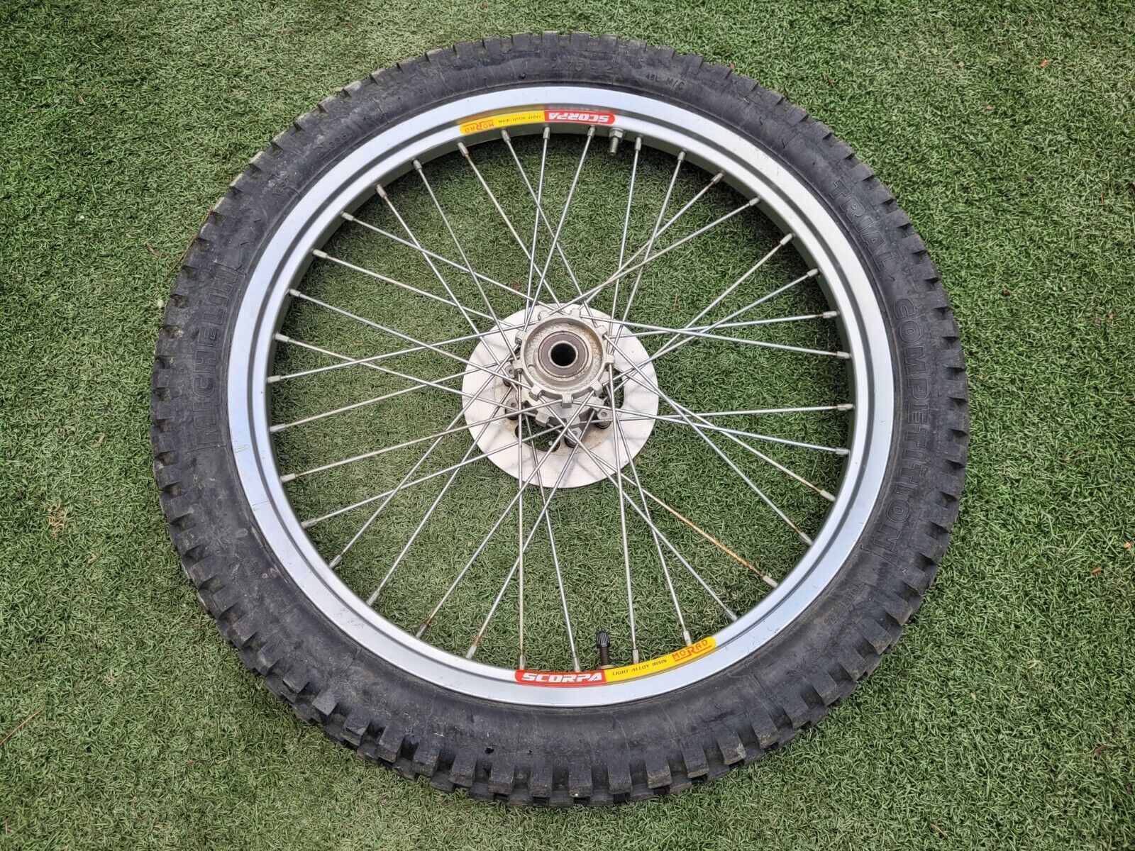 Roue avant complète scorpa 280 easy 1998