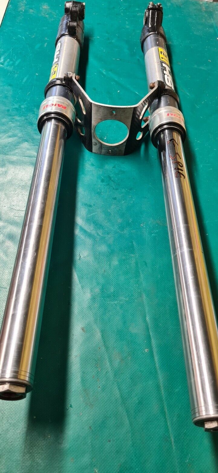 Fourche PAIOLI avec support gb (prévoir spies) SHERCO 125 trial 2003 (code pe)