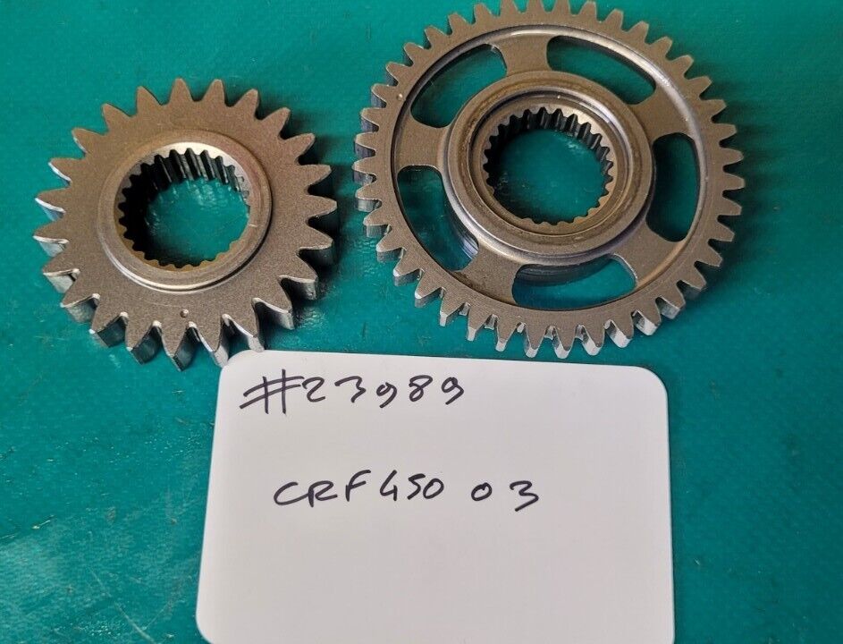 Pignons De Renvoi Vers Cloche Honda 450 CRF 2003 (23989 )