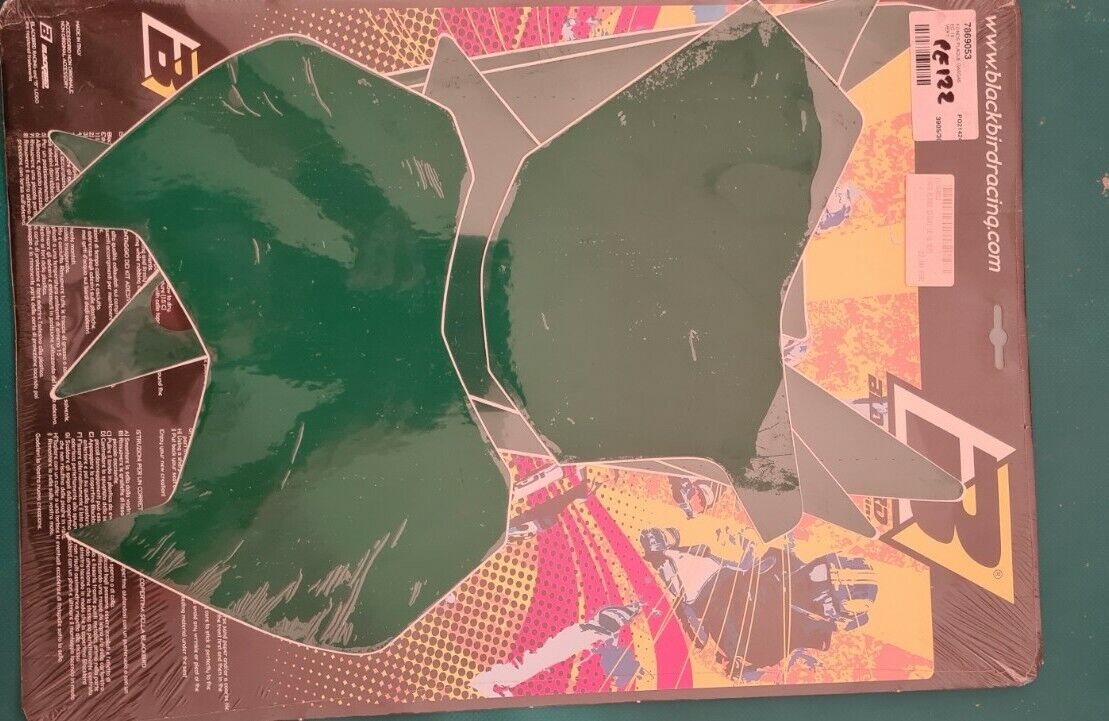 Kit Fond de plaque numéro Gas Gas de 2010 enduro vert (code PE122)