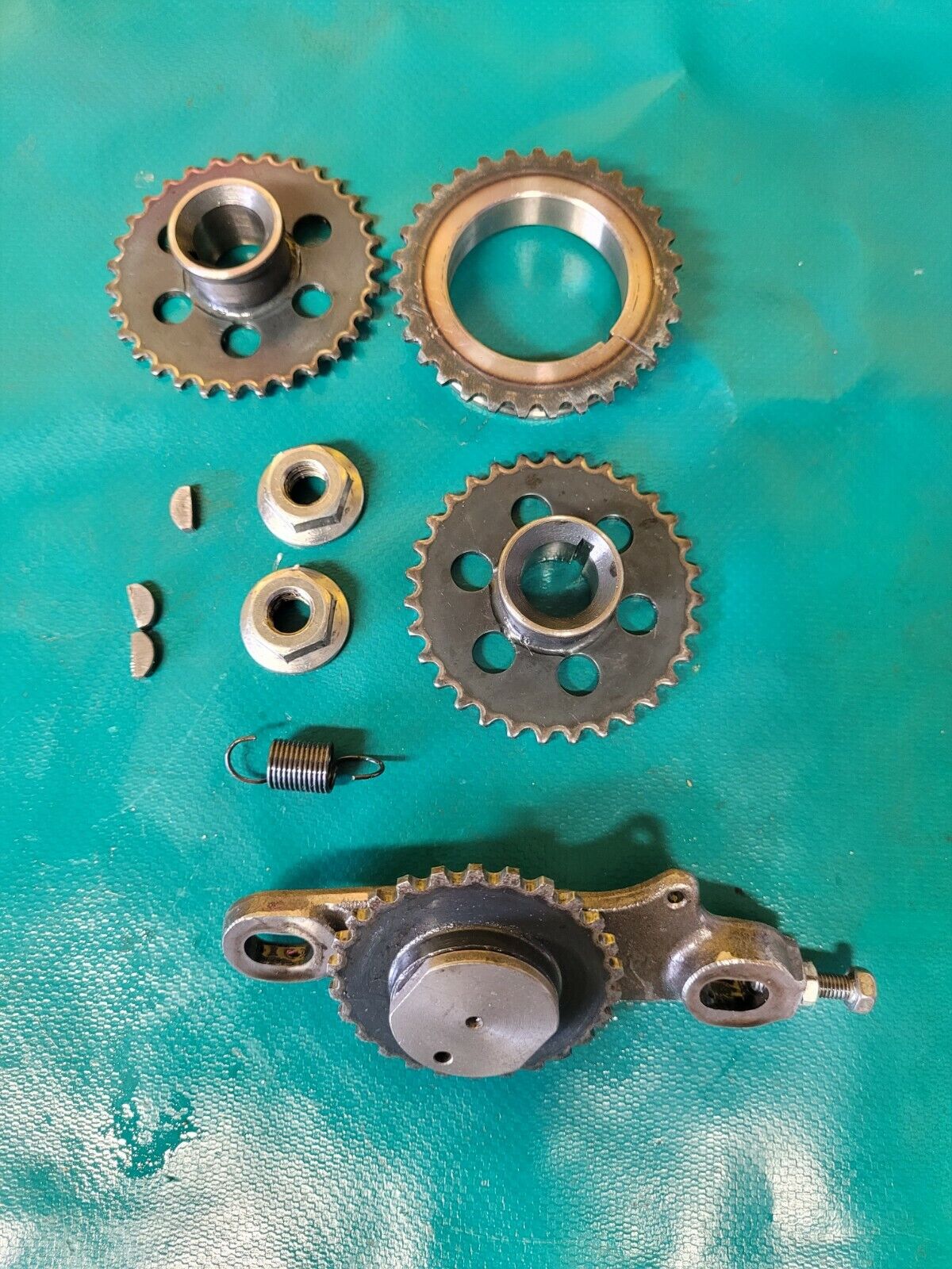 Kit d'engrenage chaîne secondaire côté allumage SUZUKI 600 Dr sn41a