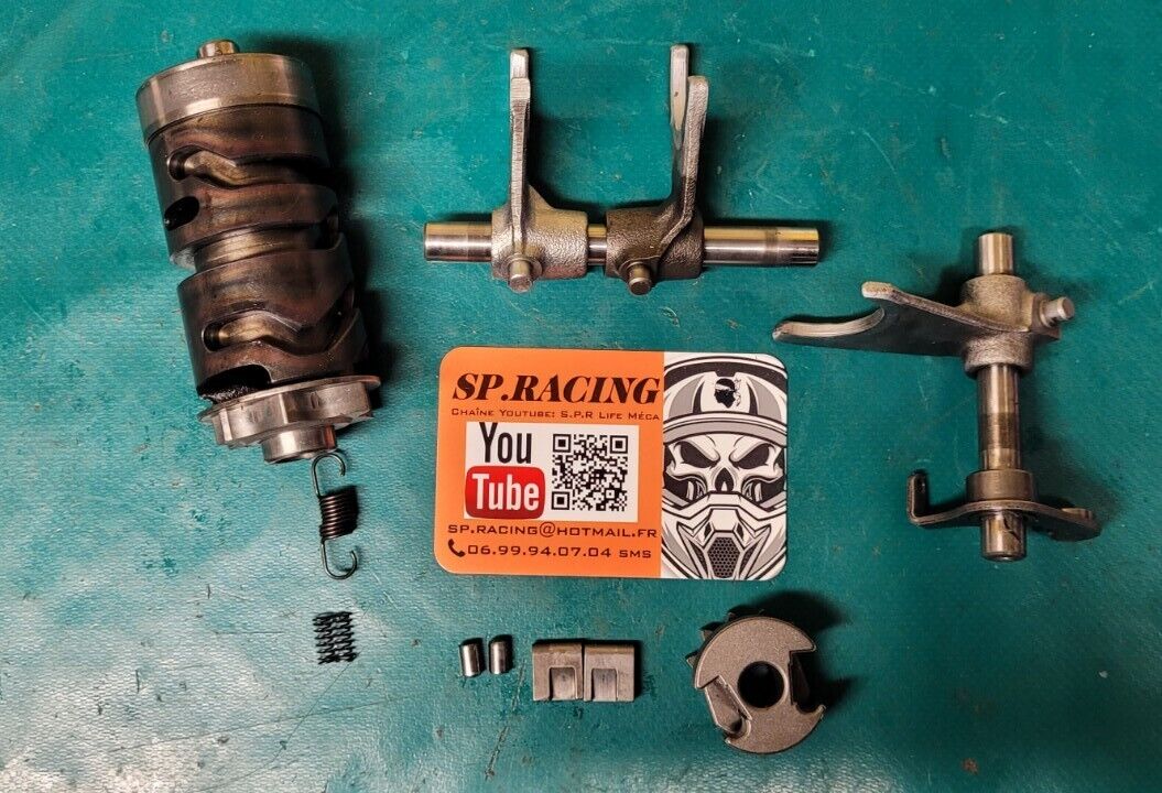 Kit Sélection Fourchettes Barillet Suzuki 125 rm 1987 Type Rf13a (Rf #23354)