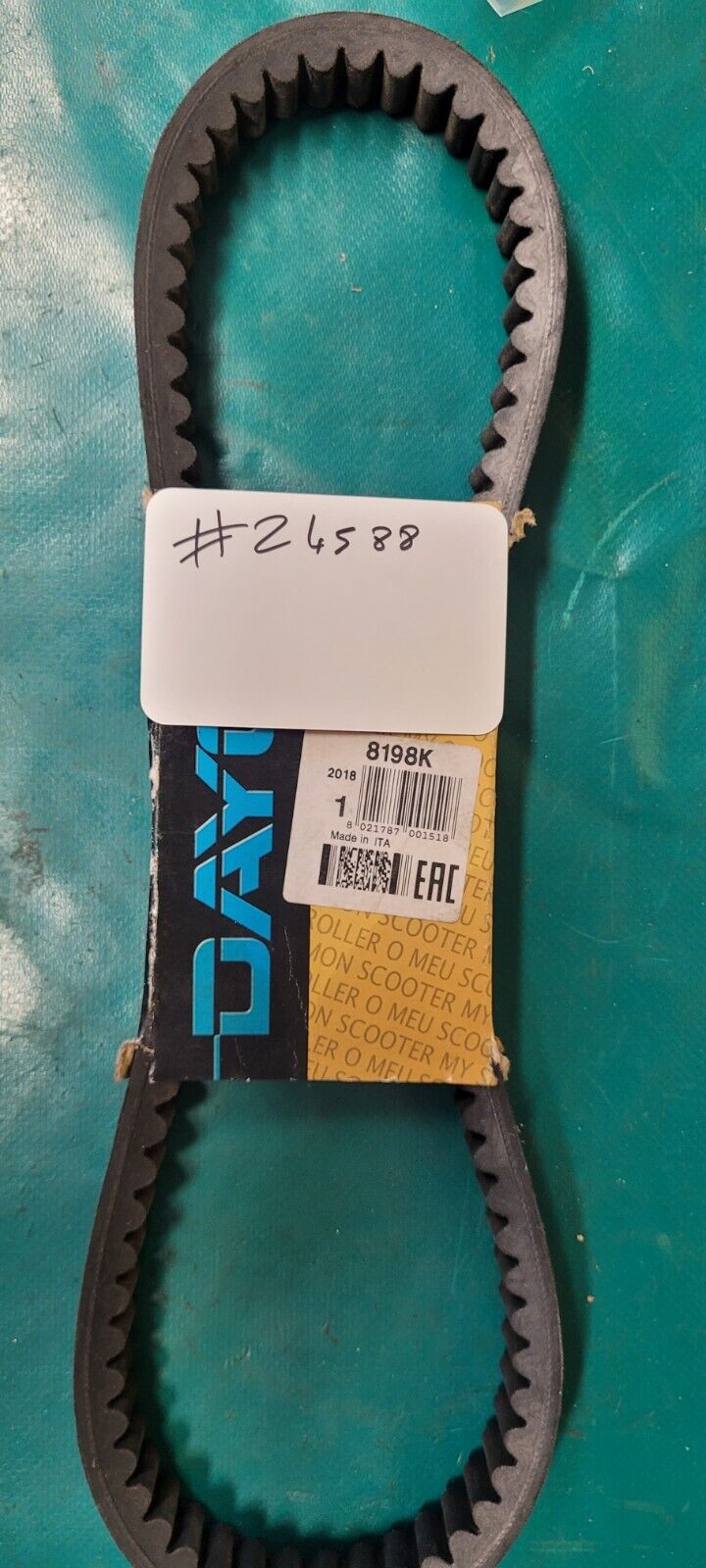 Courroie Transmission Variateur Dayco 8198k Kymco Kxr Mxu (#24588)
