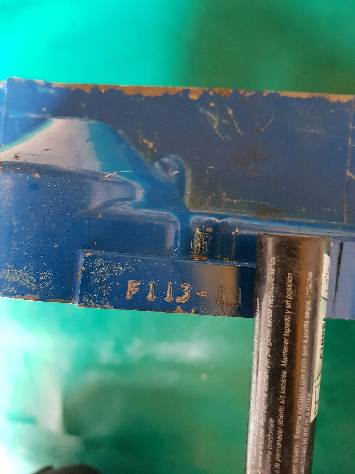 Carter moteur côté embrayage RM 1987 type cadre rf13a, type moteur f113