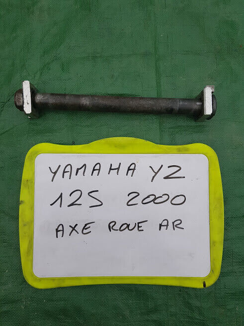 Axe de roue arrière avec tendeur YAMAHA 125 YZ de 2000