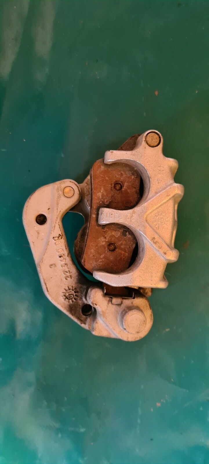 Étrier de frein avant brembo avec plaquettes 450 VOR 2000