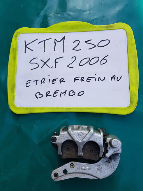 Etrier de frein avant BREMBO avec plaquettes KTM 250 SXF de 2006