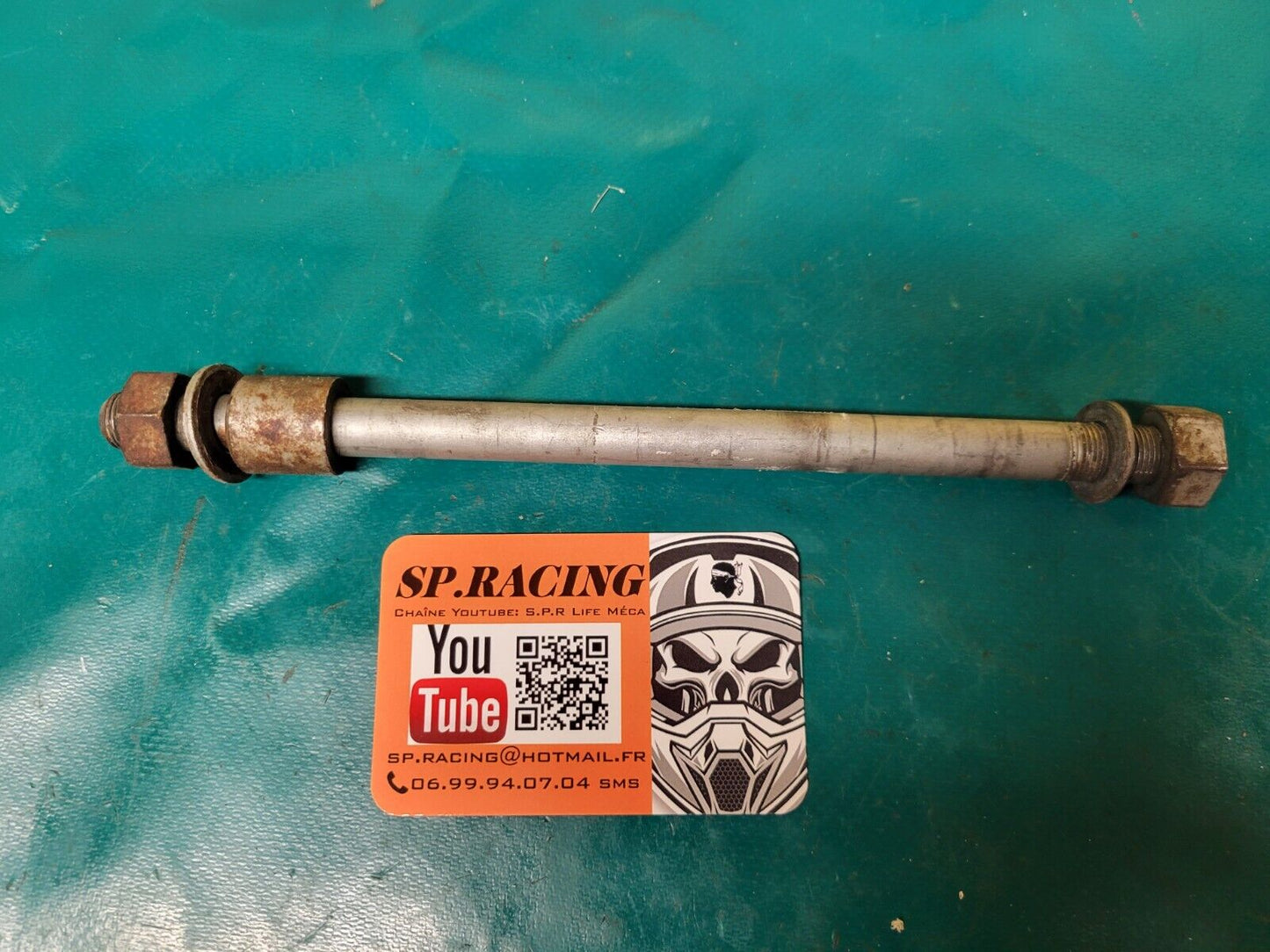 Axe De Roue Avant KTM 50 SX Senior Pro Sxr 1997 (Rf #23379)
