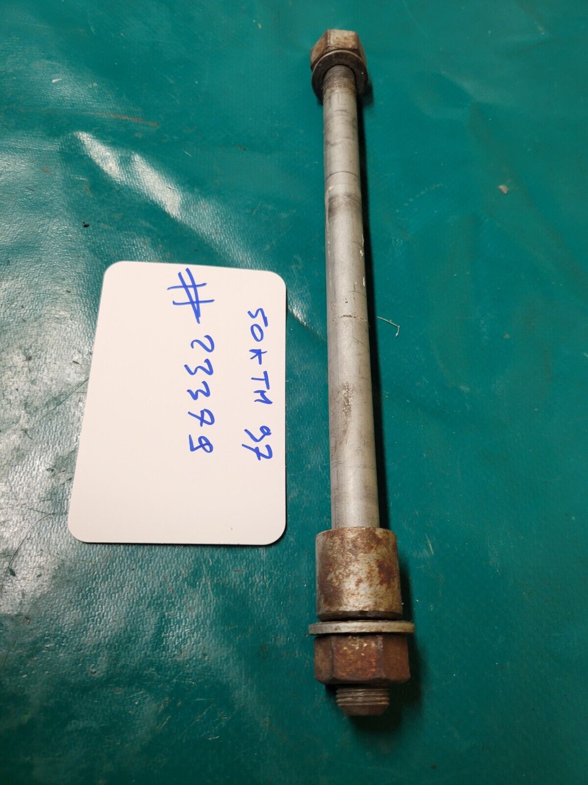 Axe De Roue Avant KTM 50 SX Senior Pro Sxr 1997 (Rf #23379)