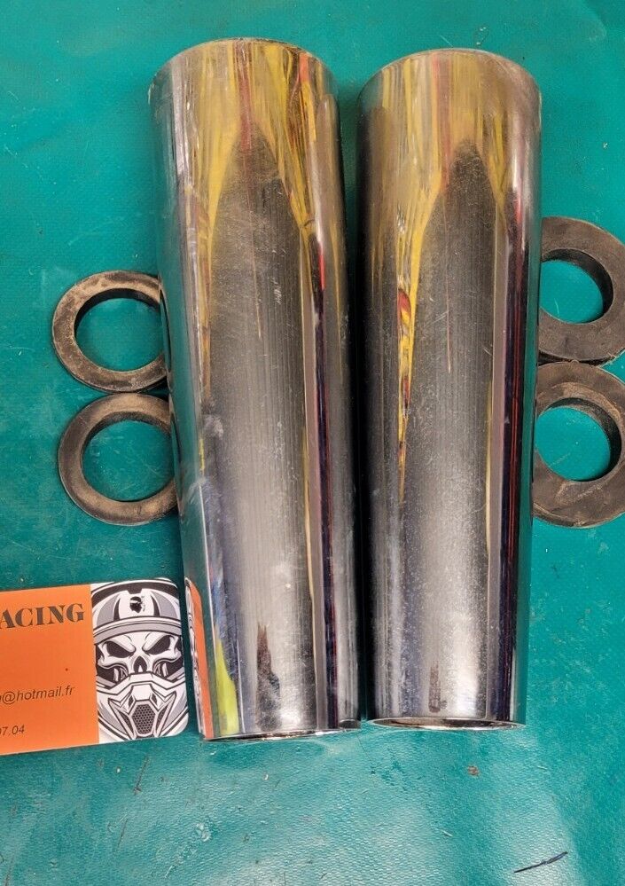 Caches Fourche Chrome HYOSUNG GV 125 Aquila 06 (23813)