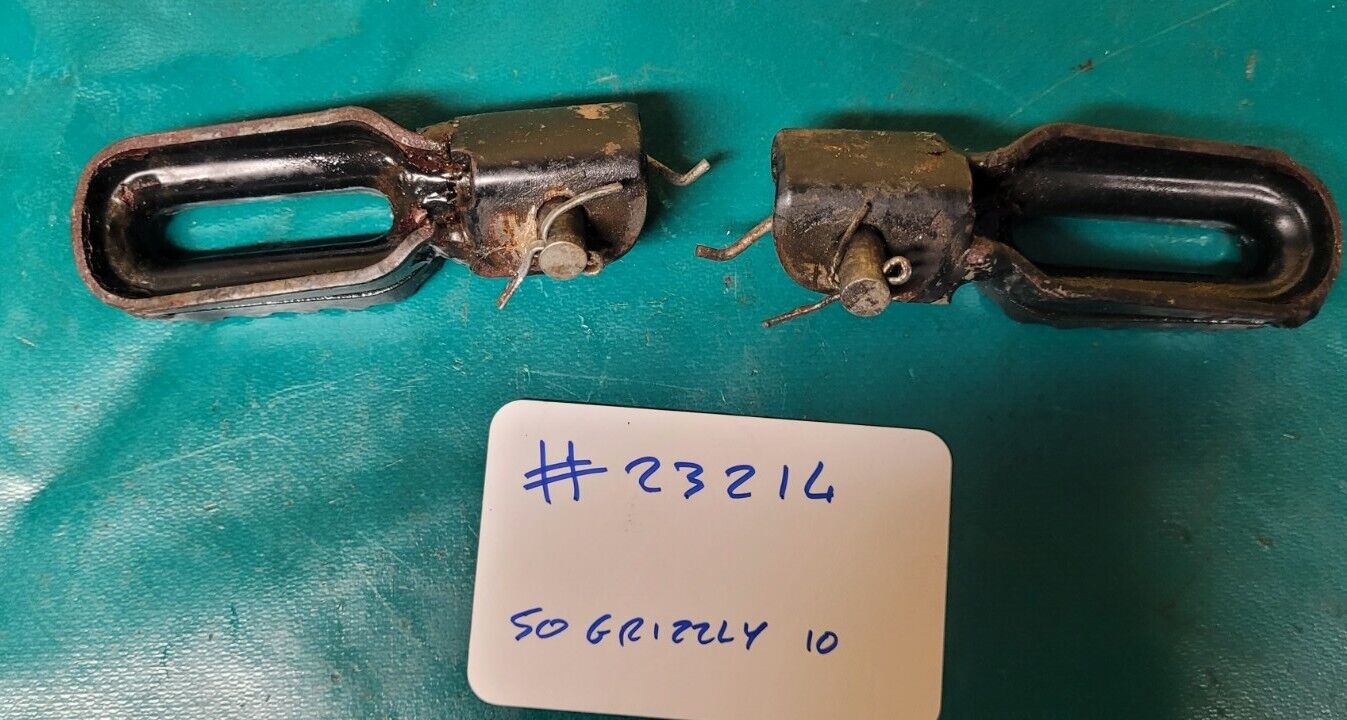 Paire De Cale-pied Malaguti 50 Grizzly 10 (Rf #23214)