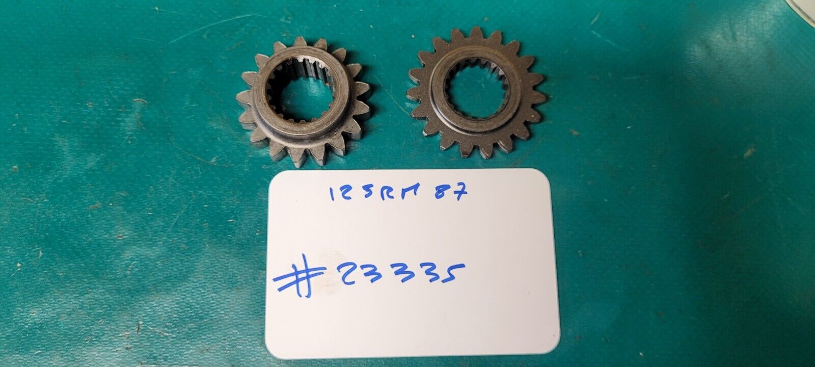 Pignon Engrenage Cloche Vers Vilebreq Suzuki 125 rm 1987 Type Rf13a (Rf #23335)