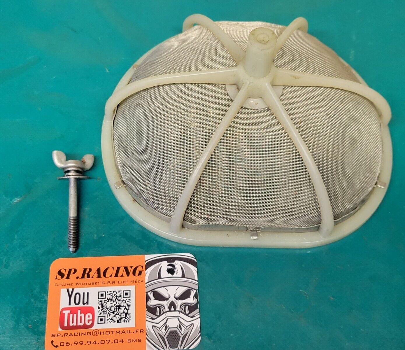 porte filtre a air et fixation Arrière Honda 250 CRF 2011 (#23469)