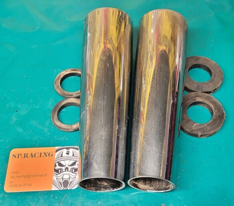 Caches Fourche Chrome HYOSUNG GV 125 Aquila 06 (23813)