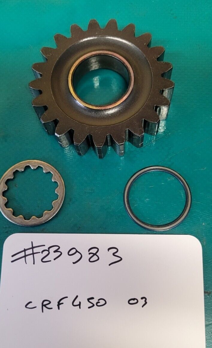 Pignon De Boite A Vitesse  Voir Image Honda 450 CRF 2003 (23983 )