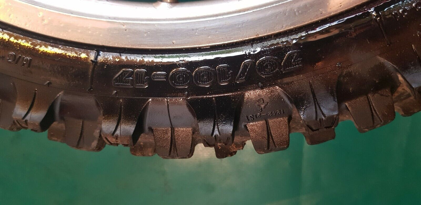 roue avant 70 100 17 pneu à prevoir KTM 85sx 2006