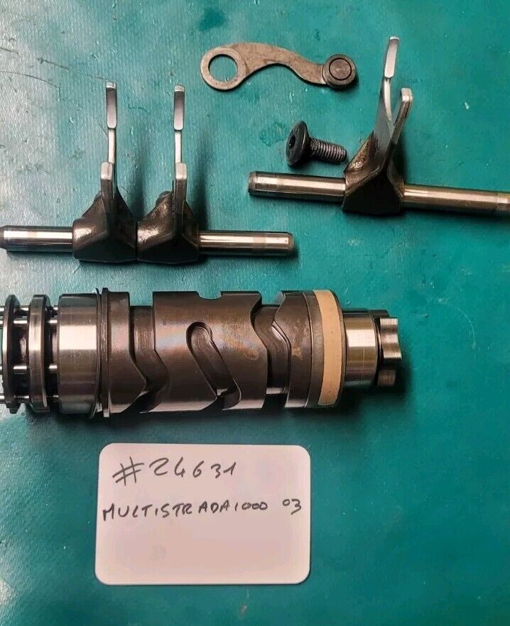 Barillet Fourchettes De Boite Vitesse Ducati Multistrada 1000ds 03 (#24631)