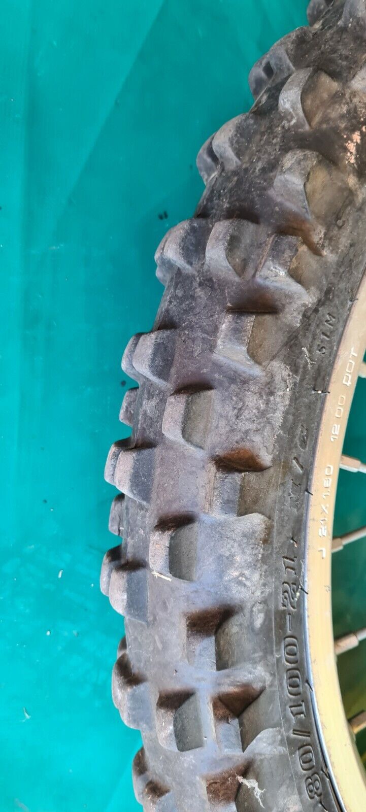 Roues avant avec pneu disque 450 VOR 2000
