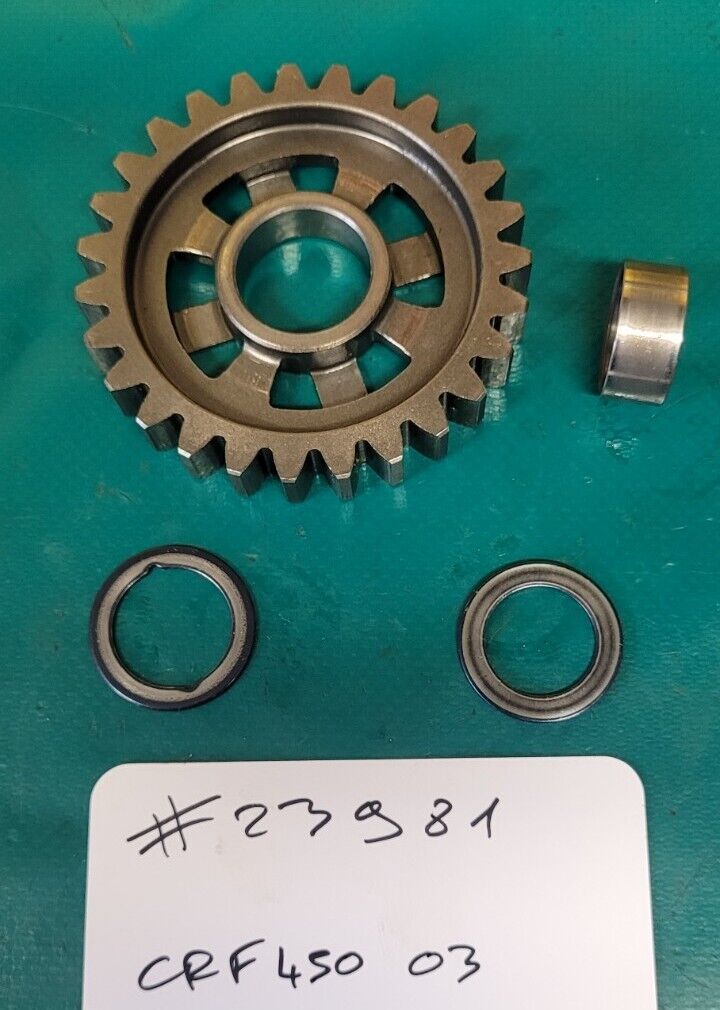 Pignon De Boite A Vitesse Voir Image Honda 450 CRF 2003 (23981 )