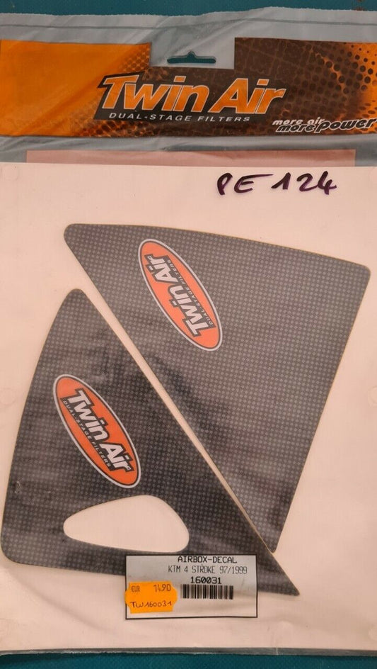 Stickers de boîte à air KTM 4 temps de 97 à 99 (code PE124)