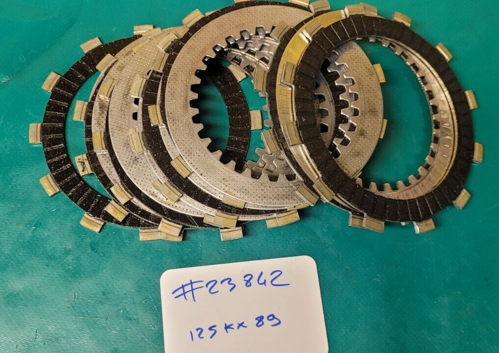 Kit Disques D'embrayage 125 KX 1989 Kxfe (23842)