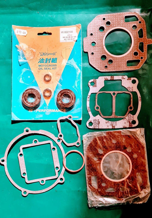 Qques Joints moteur neufs 125 kx Kawasaki 1987