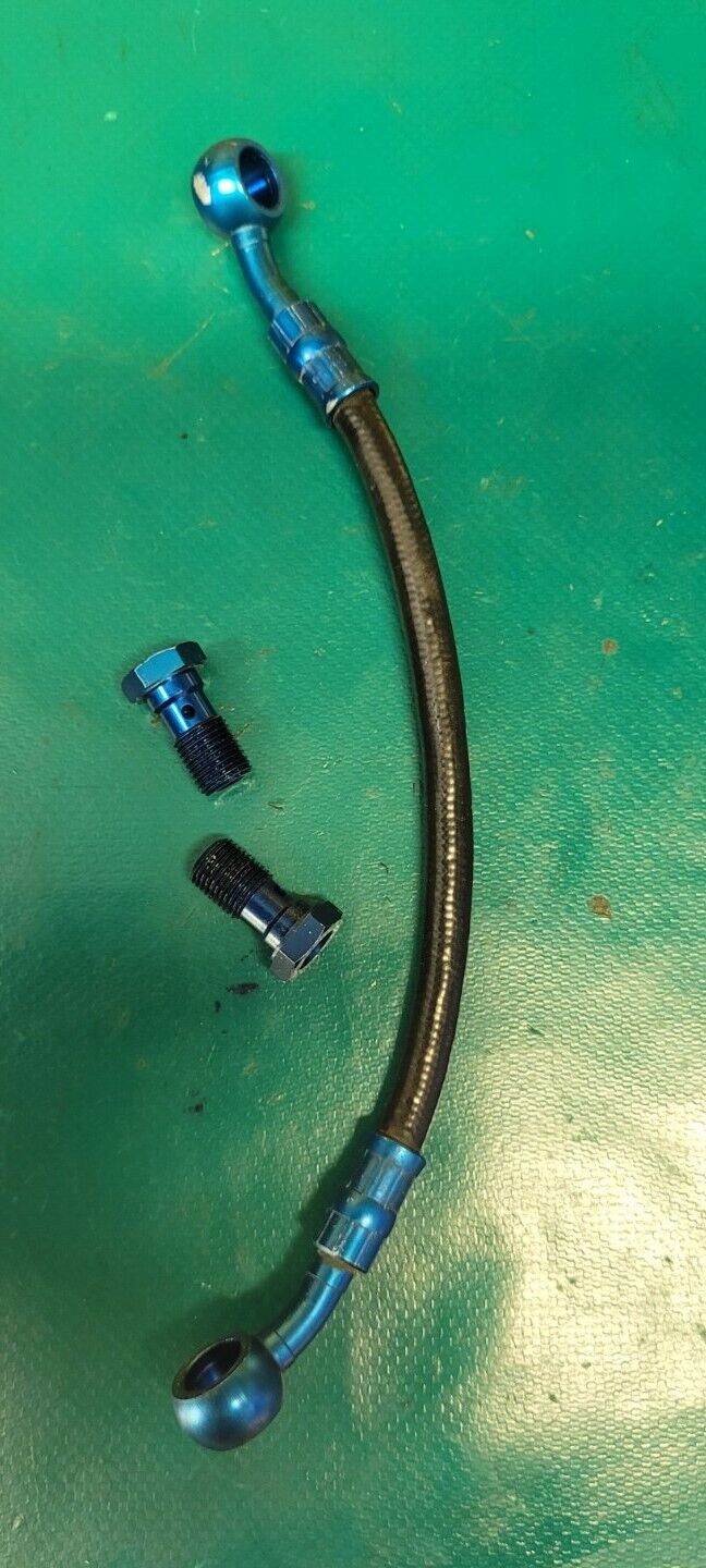 Flexible acheminement d'huile moteur anodisé 510 te Husqvarna 2006