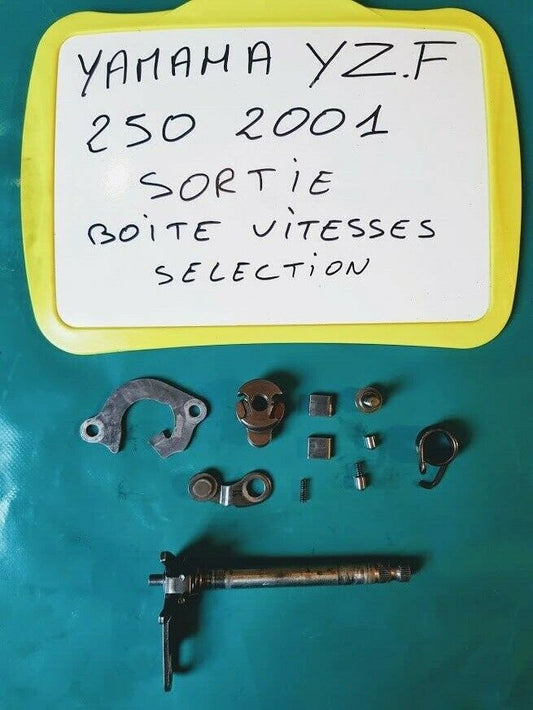 Kit sélection sortie boite à vitesses avec arbre YAMAHA 250 YZF de 2001