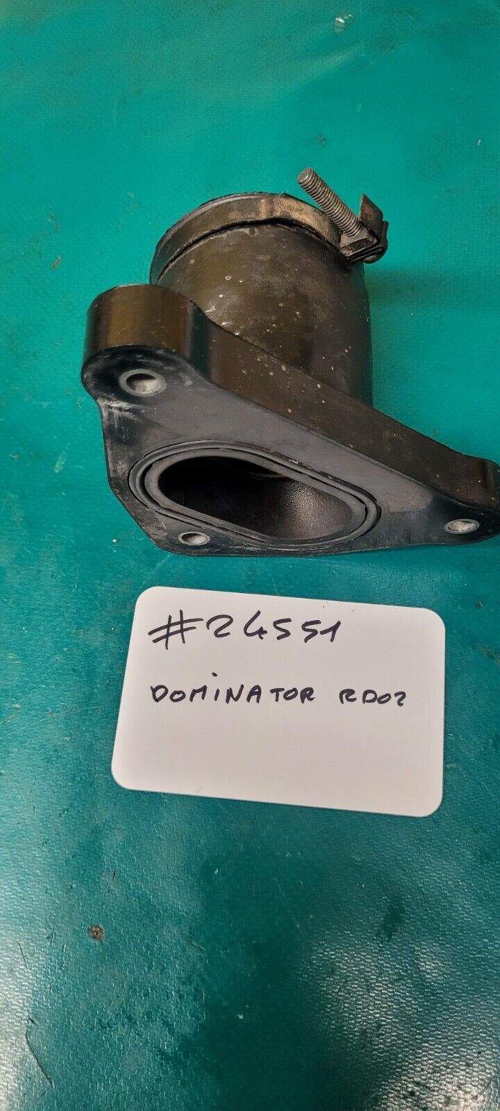 Pipe D'admission Carburation Honda 650 Dominator Rd02 (#24551 )