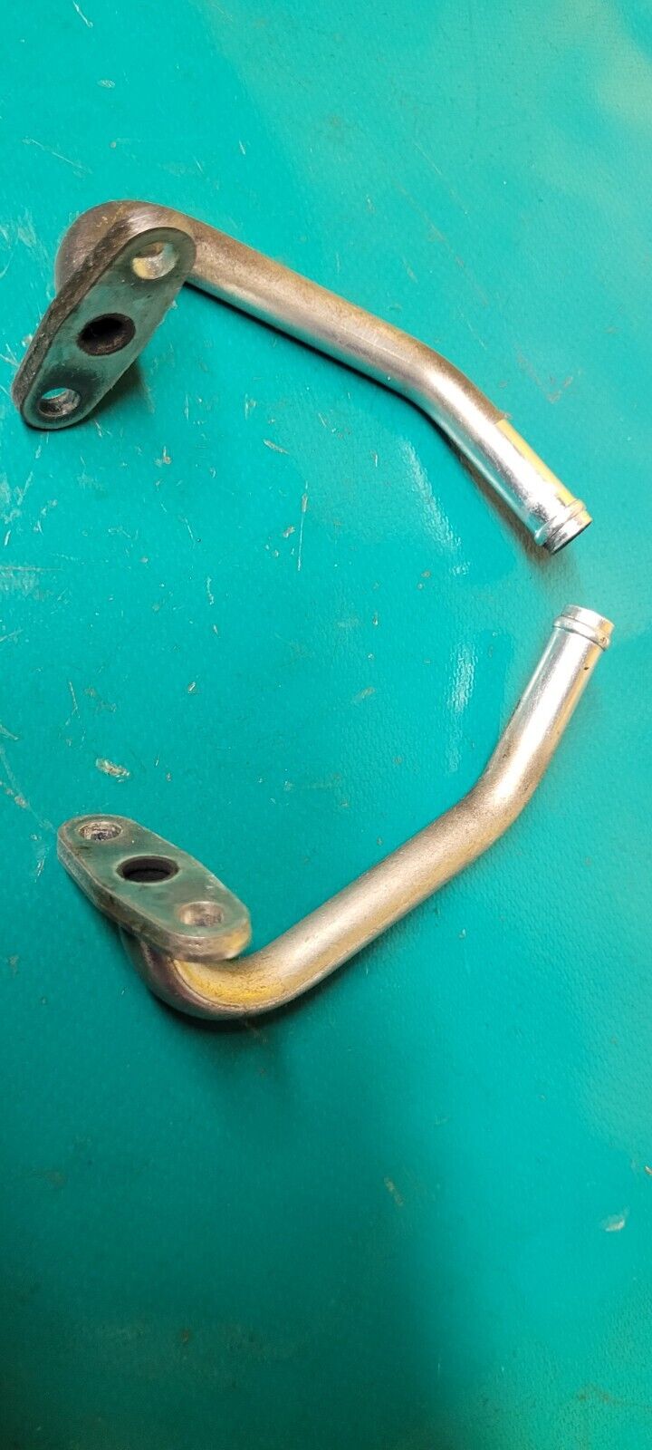 Durites Acier Acheminement Huile Moteur HYOSUNG GV 125 Aquila 06 (23763)