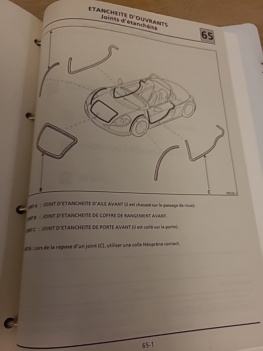 Classeur Collector MR320 SPIDER RENAULT 77 11 187 863 (Liv110)